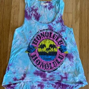 Forever 21 Tie Dye Baggy Tank